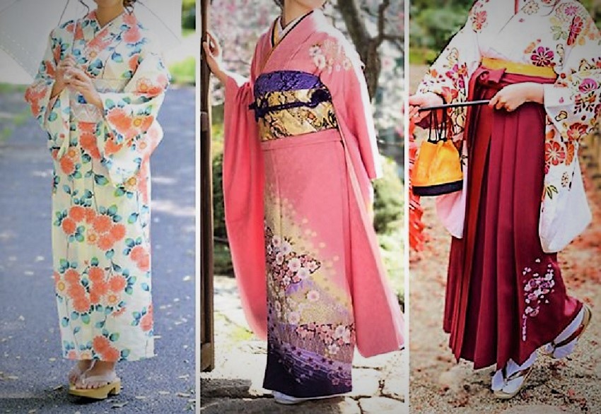 Kimono vs Yukata vs Hakama